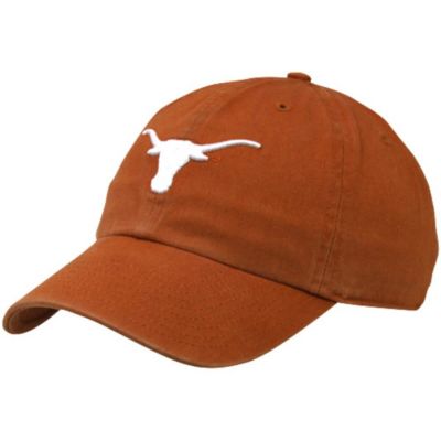 '47 Men's NCAA Burnt Texas Longhorns Vintage Clean Up Adjustable Hat, Orange