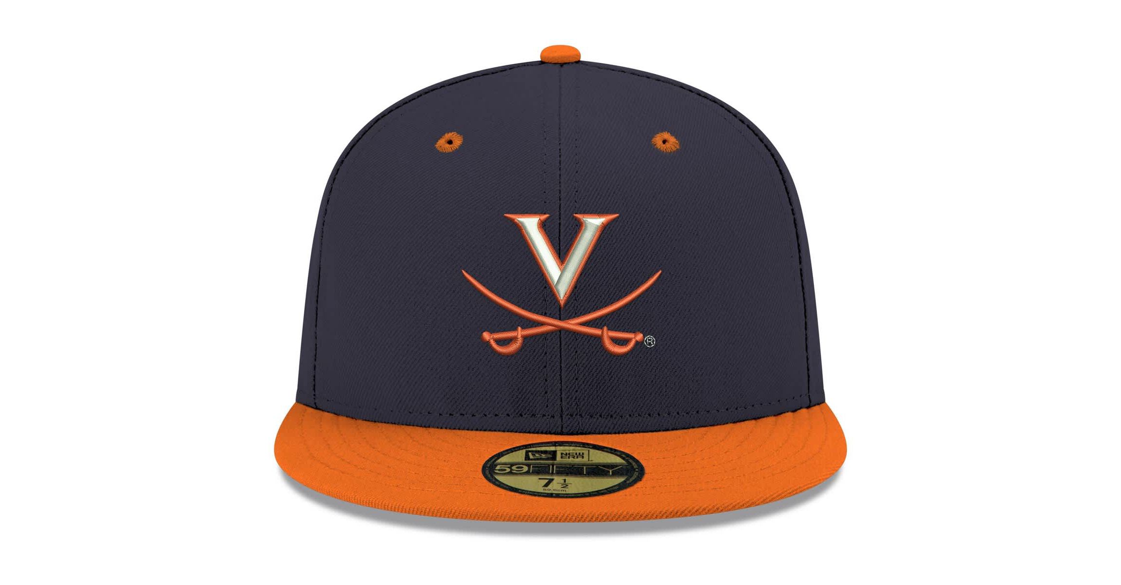 NCAA Virginia Cavaliers 59FIFTY Fitted Hat - Blue