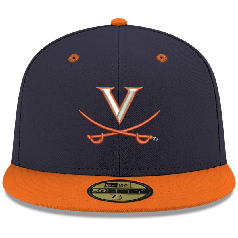 NCAA Virginia Cavaliers 59FIFTY Fitted Hat - Blue