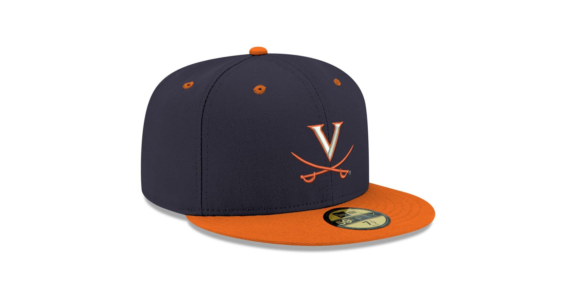 NCAA Virginia Cavaliers 59FIFTY Fitted Hat - Blue