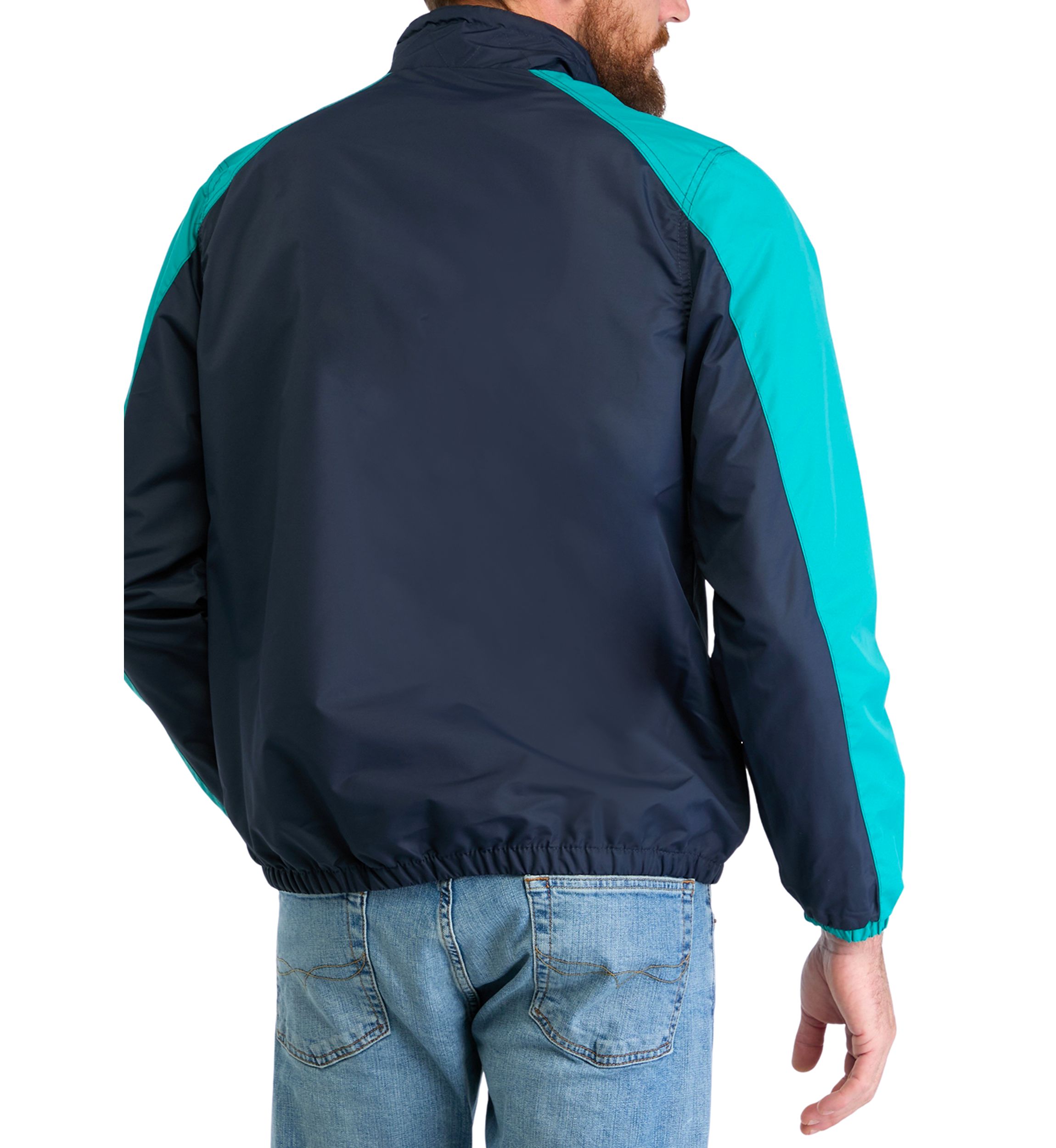Mens Color Block Windbreaker 