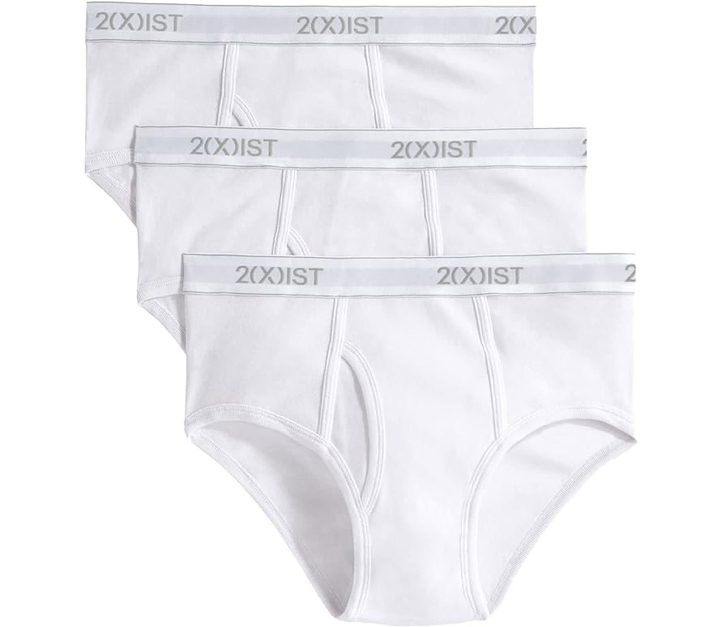 Essential Cotton Fly Front Brief 3-Pack