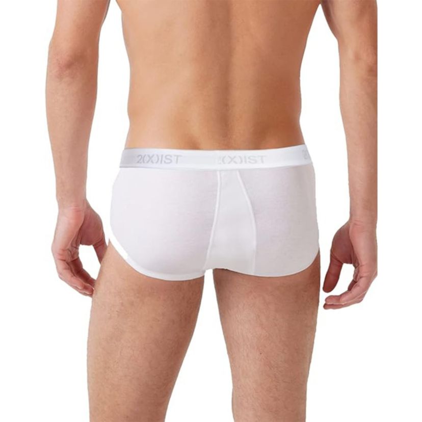 Essential Cotton Fly Front Brief 3-Pack