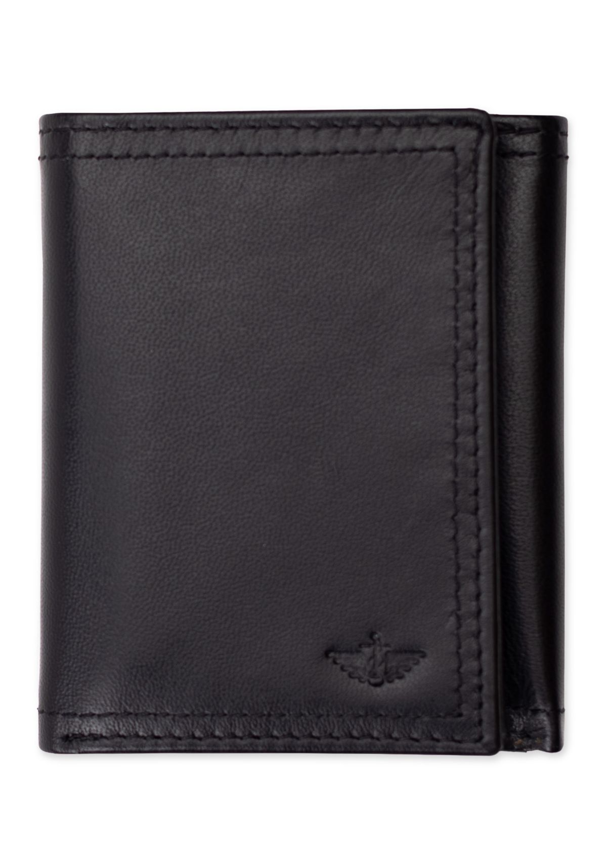 Extra Capacity Leather Trifold Wallet