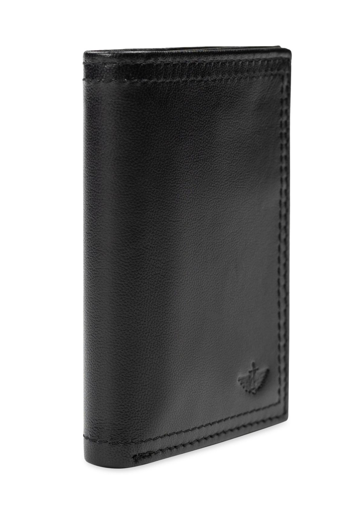 Extra Capacity Leather Trifold Wallet
