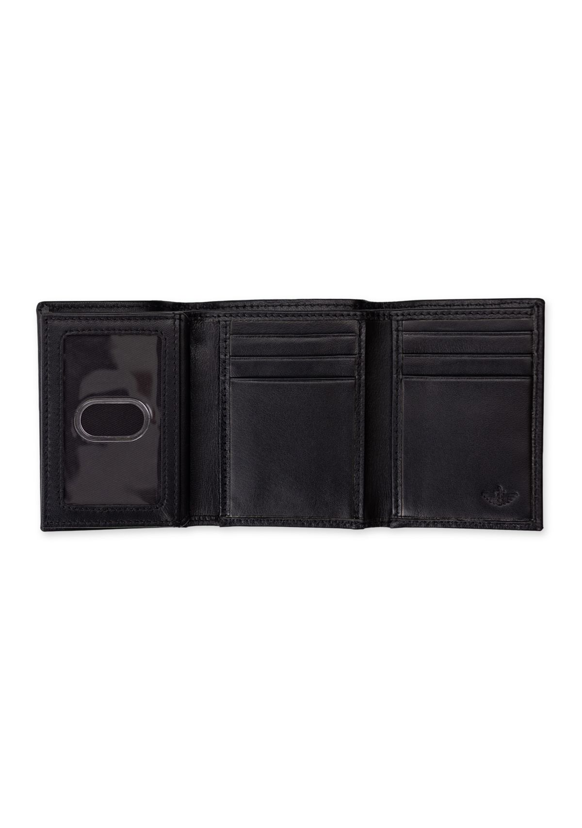 Extra Capacity Leather Trifold Wallet
