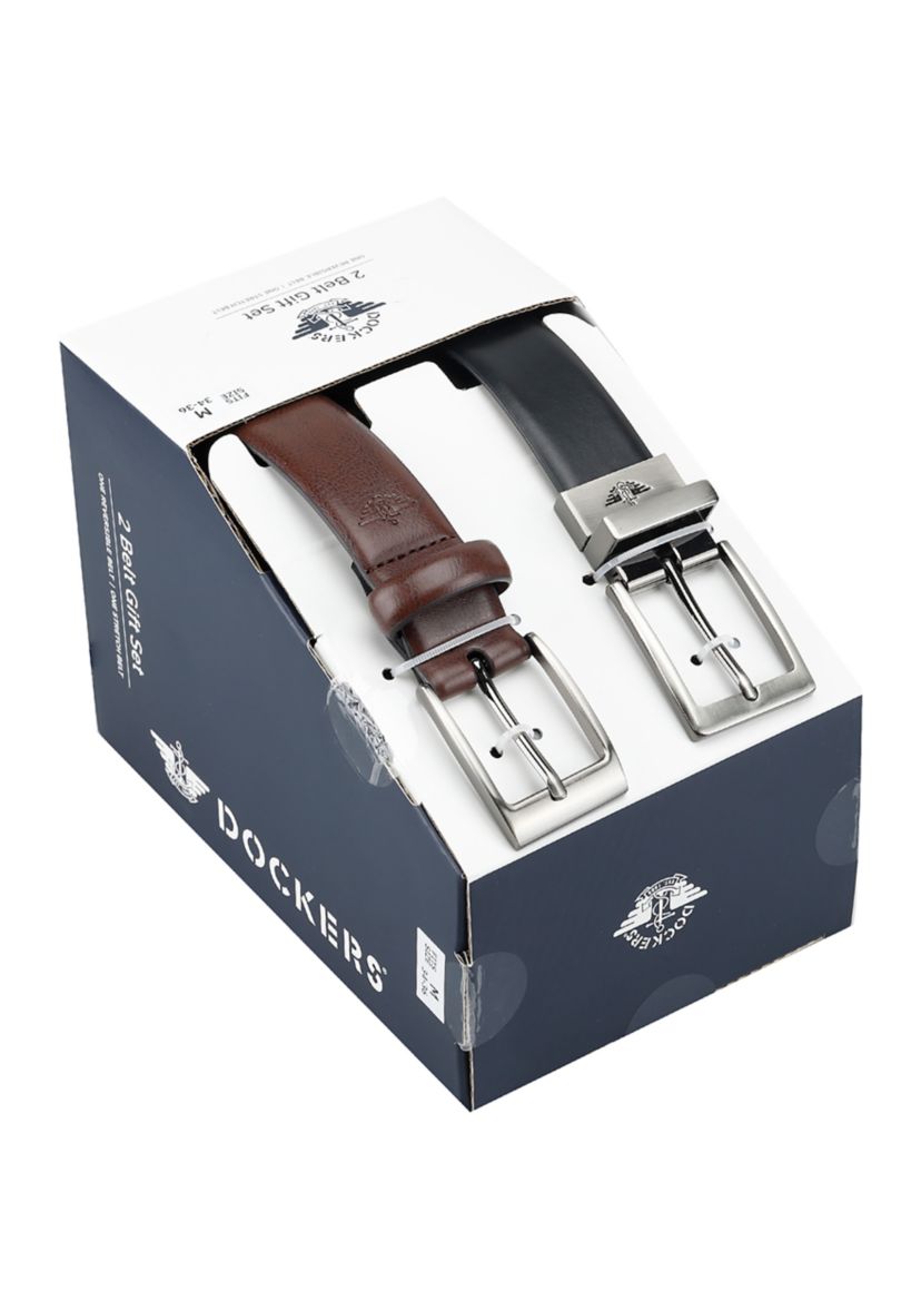 2 Belts in a Box Gift Set