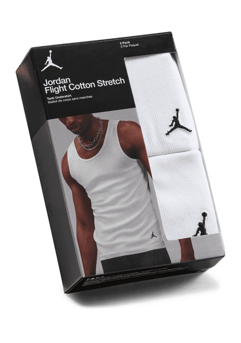 Mens Solid Tank Tops - 2 Pack