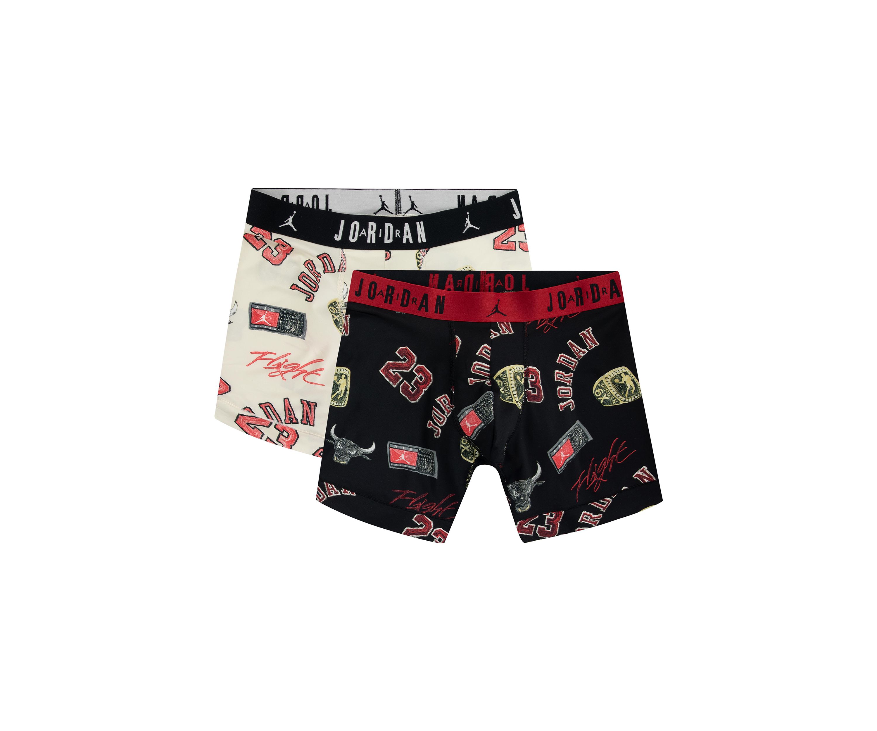 Mens Printed Boxer Briefs - 2 Pack