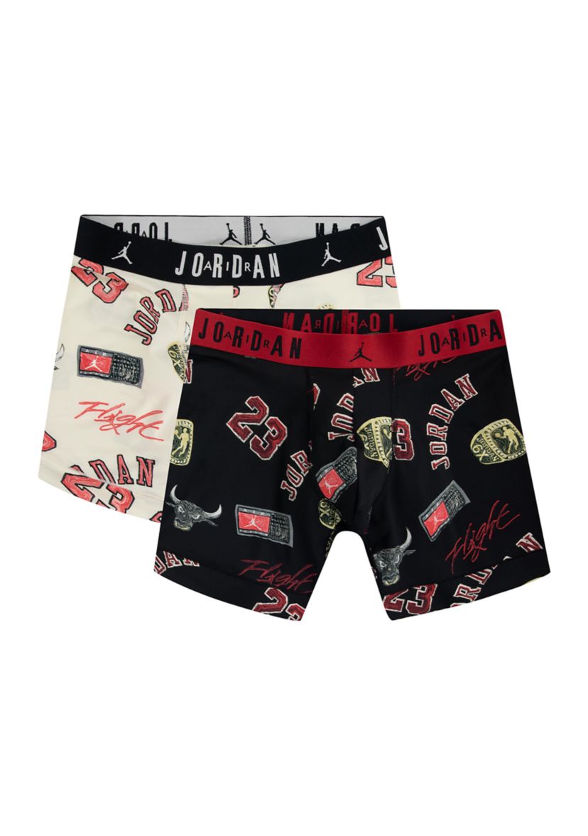 Mens Printed Boxer Briefs - 2 Pack