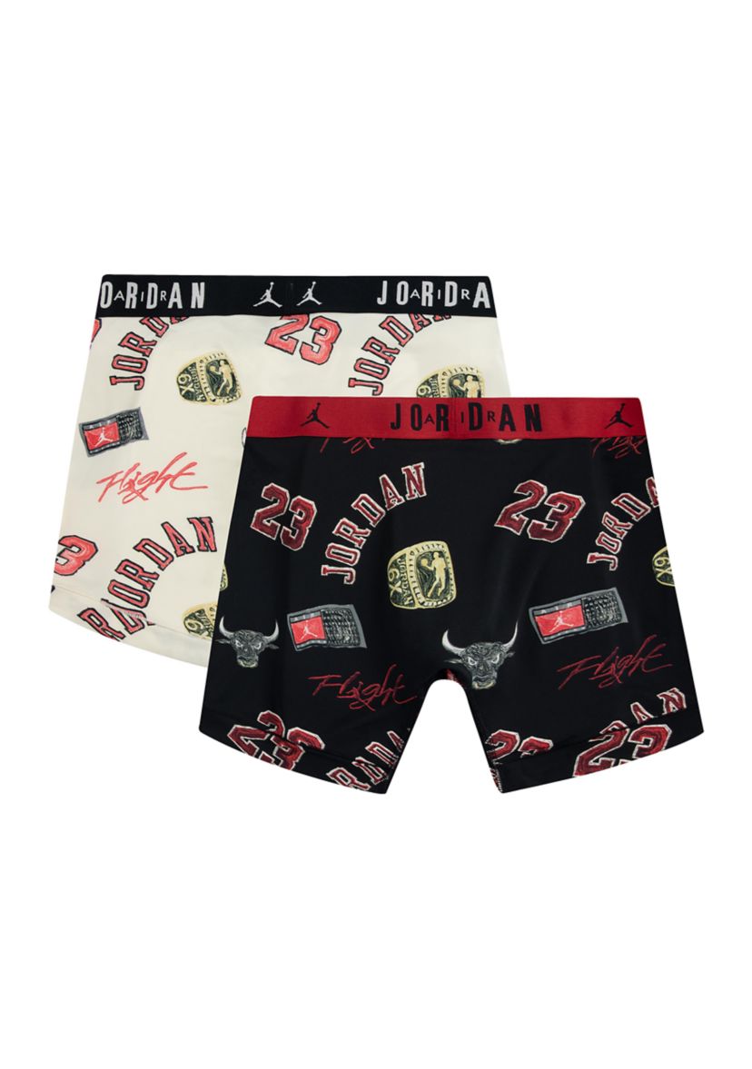 Mens Printed Boxer Briefs - 2 Pack