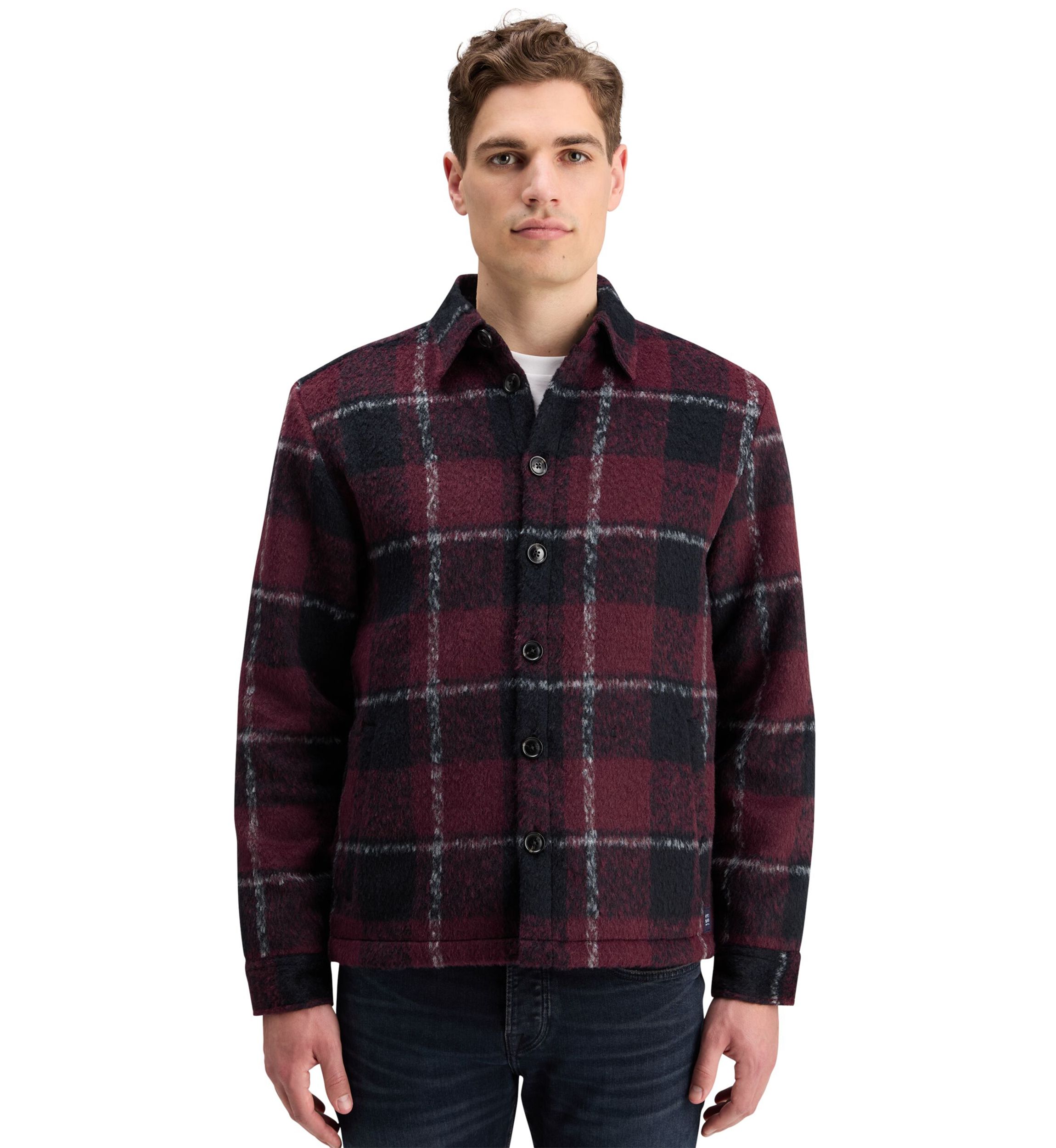 Padded Flannel Overshirt 