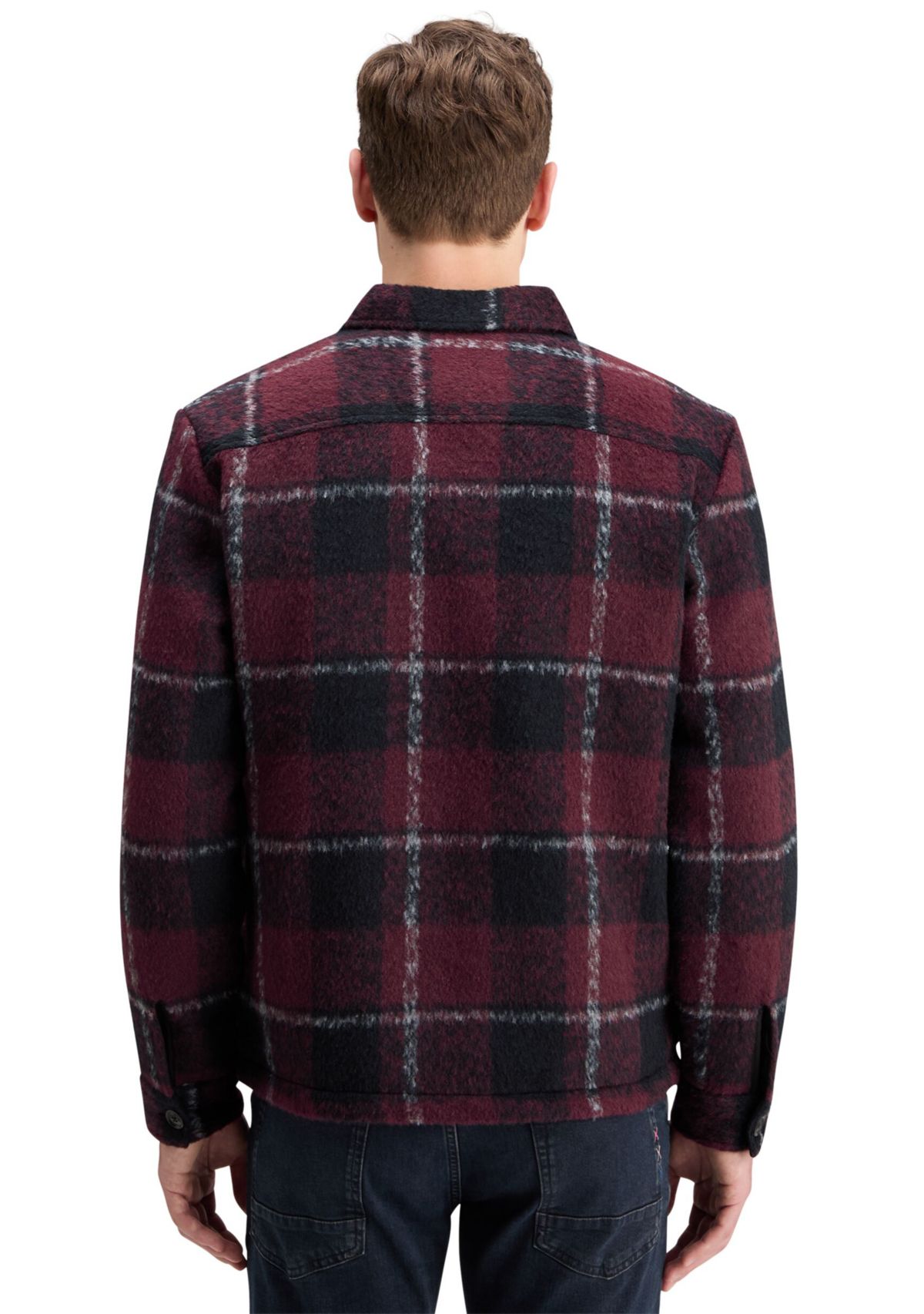 Padded Flannel Overshirt 