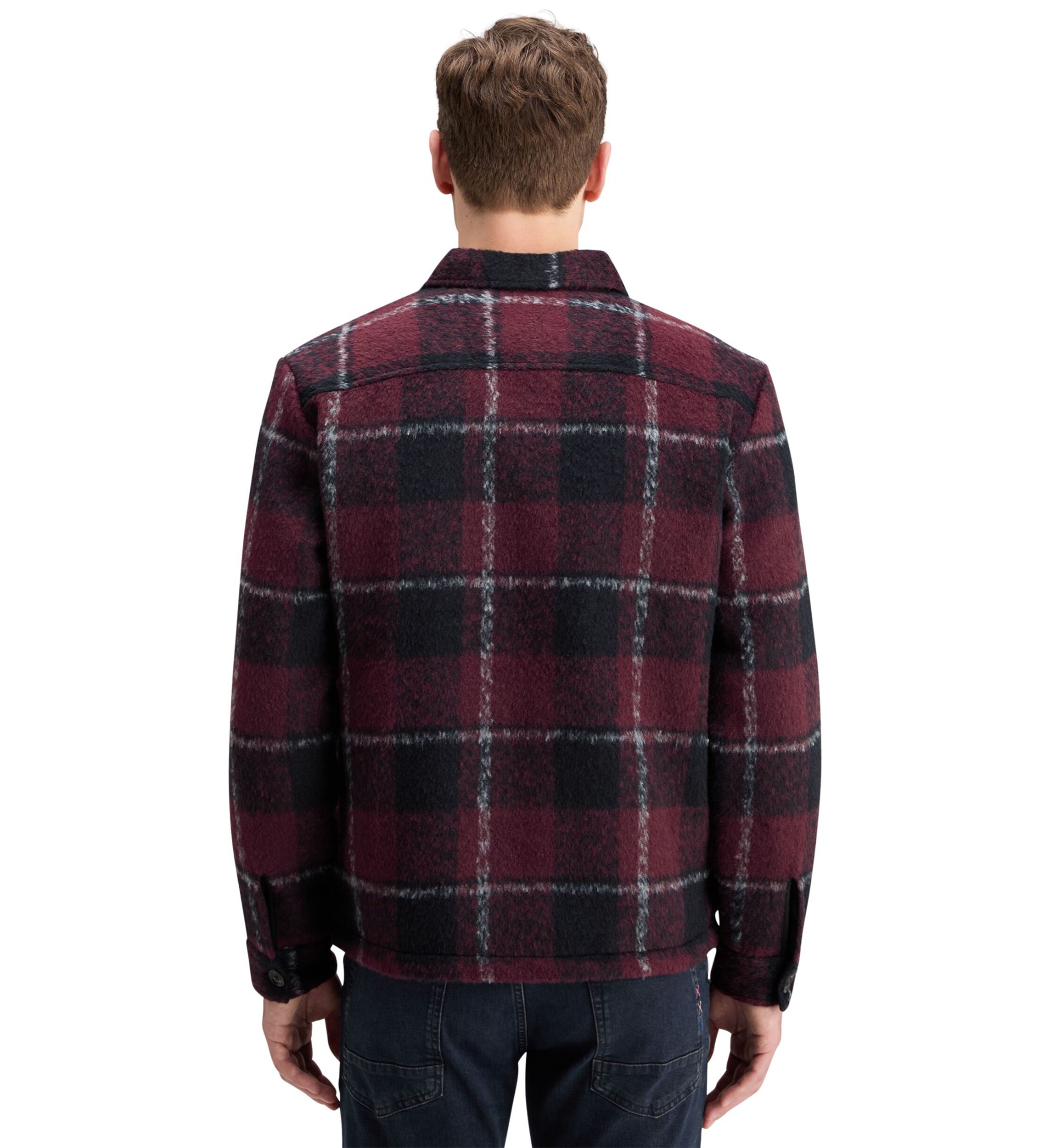 Padded Flannel Overshirt 
