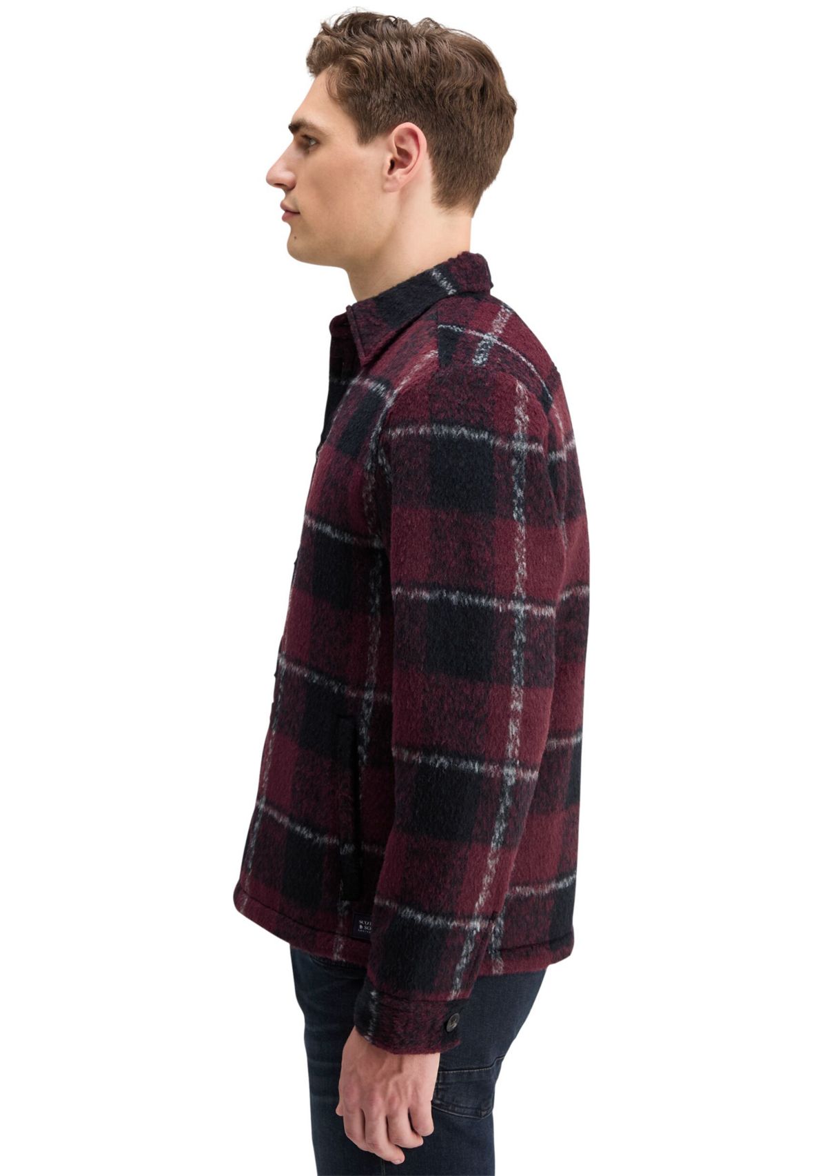 Padded Flannel Overshirt 