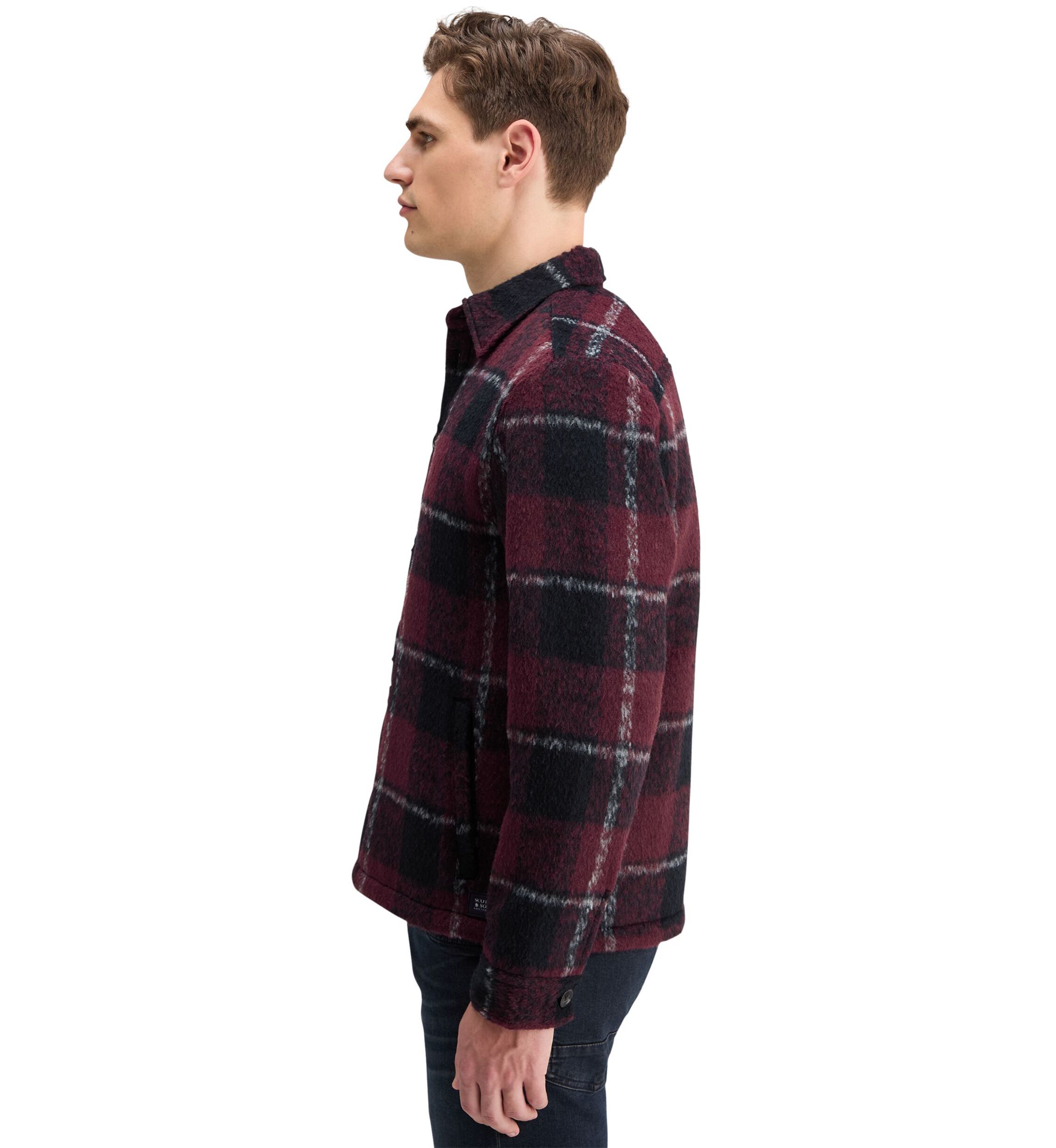 Padded Flannel Overshirt 