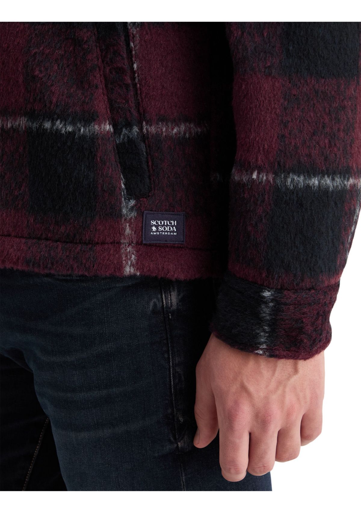 Padded Flannel Overshirt 