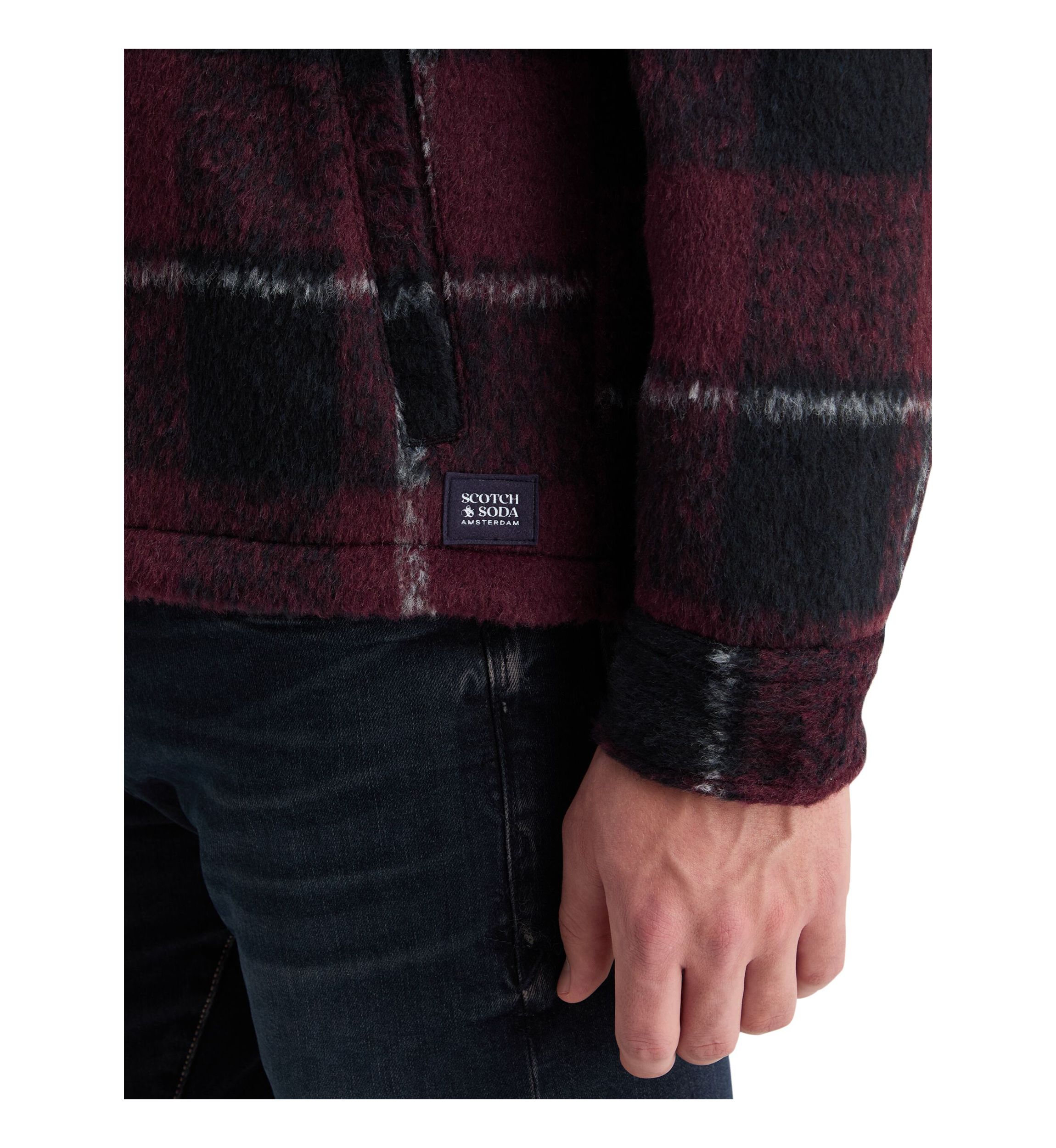 Padded Flannel Overshirt 