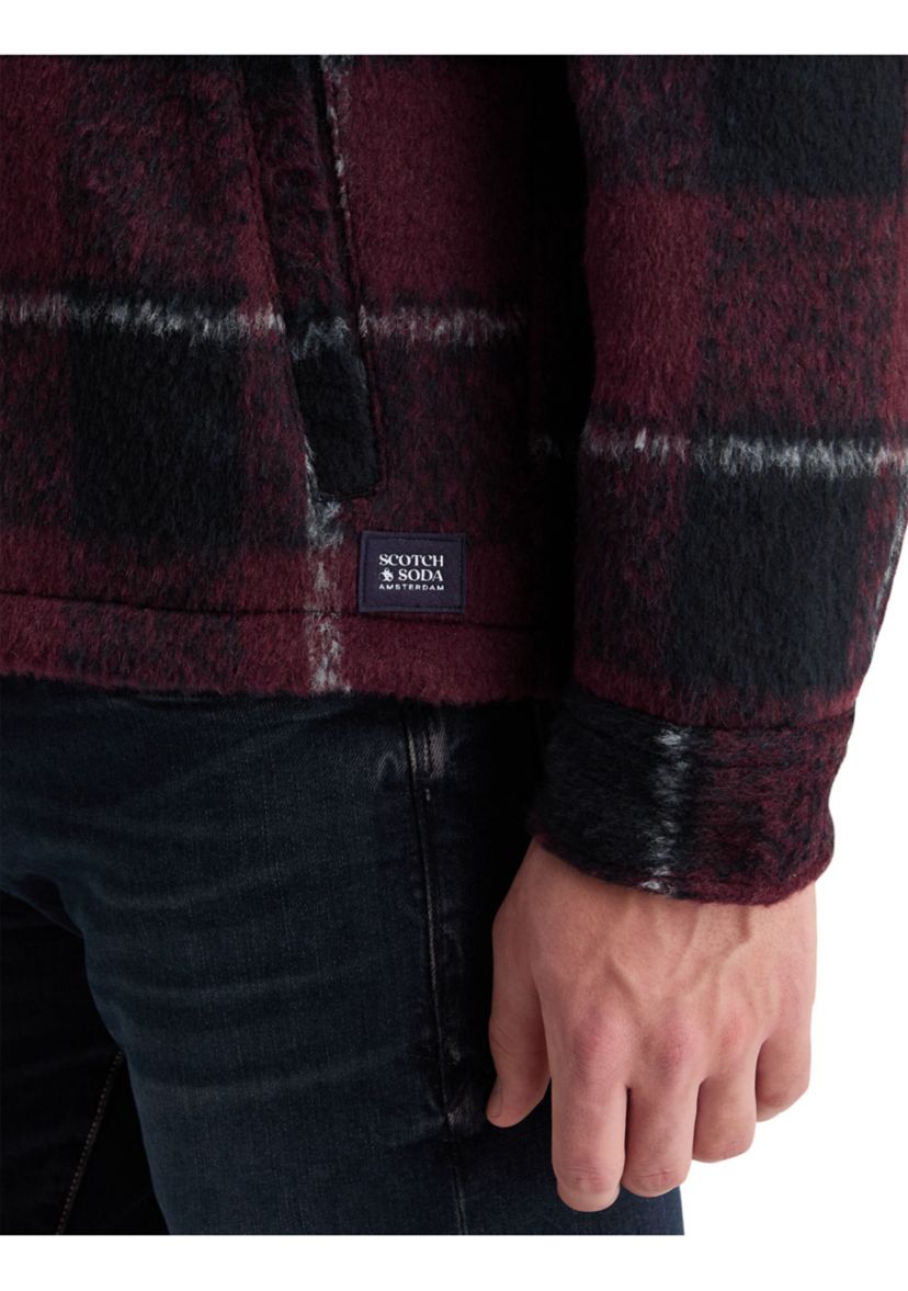 Padded Flannel Overshirt 