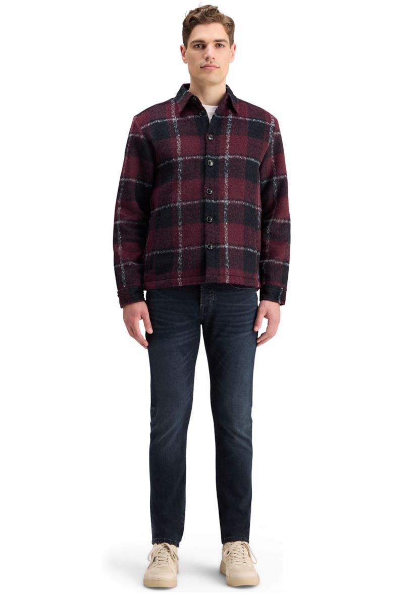 Padded Flannel Overshirt 