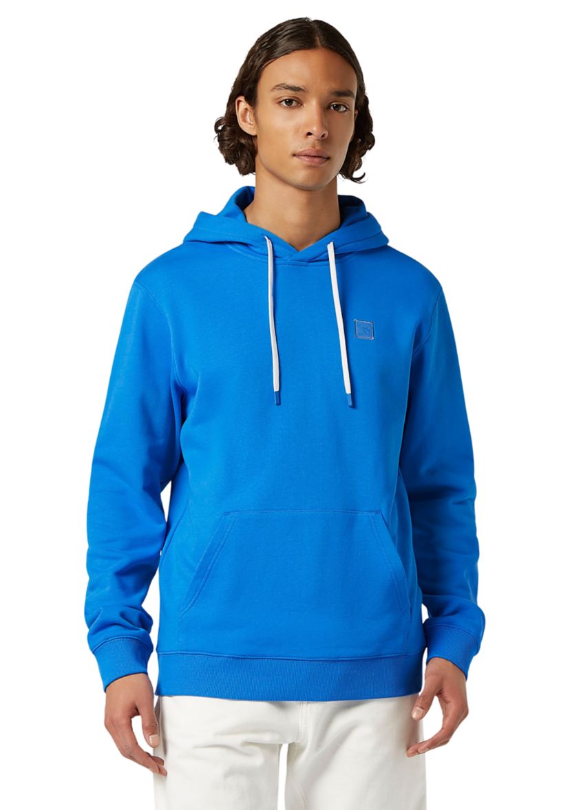 Mens Badge Logo Fleece Hoodie