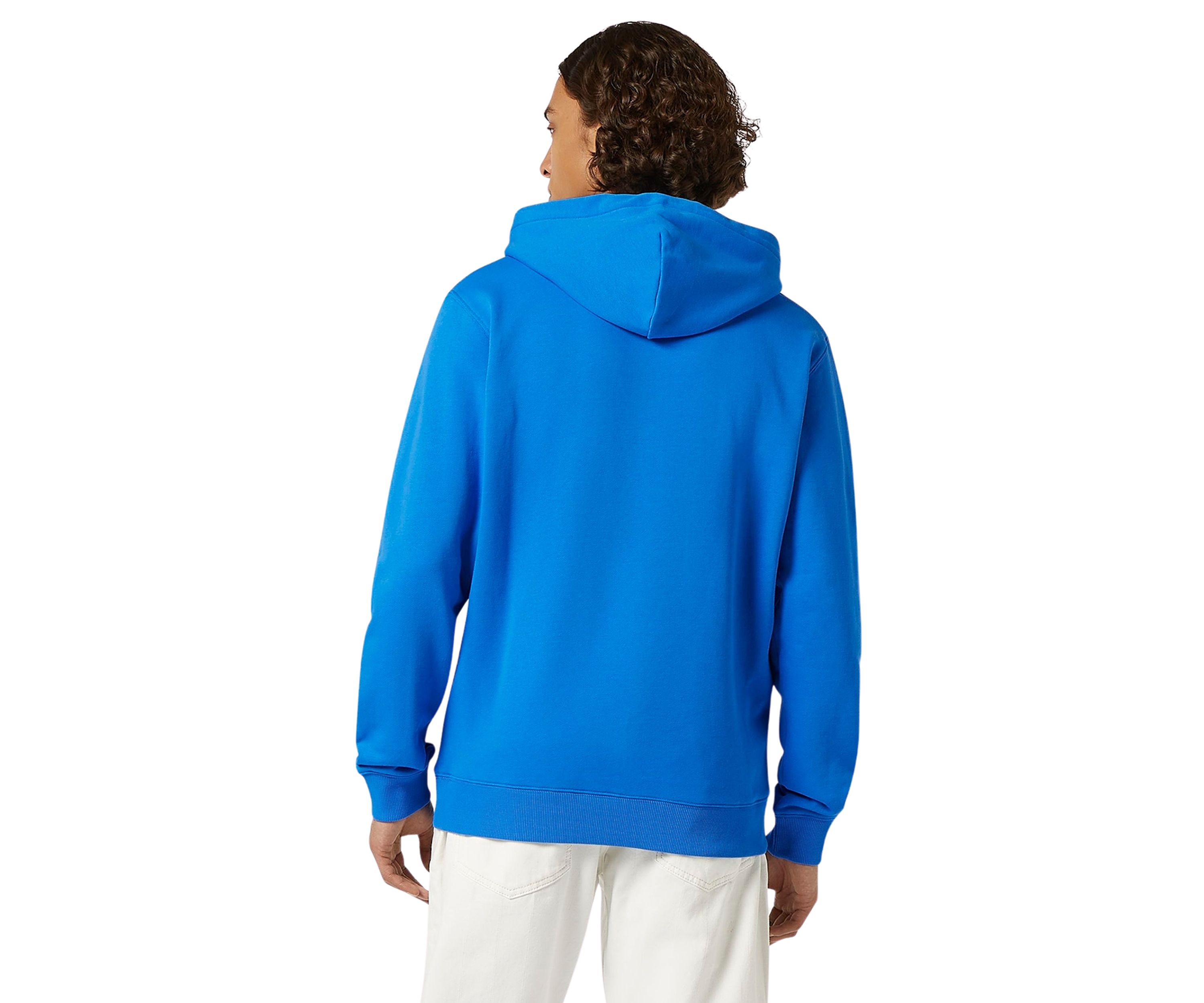 Mens Badge Logo Fleece Hoodie