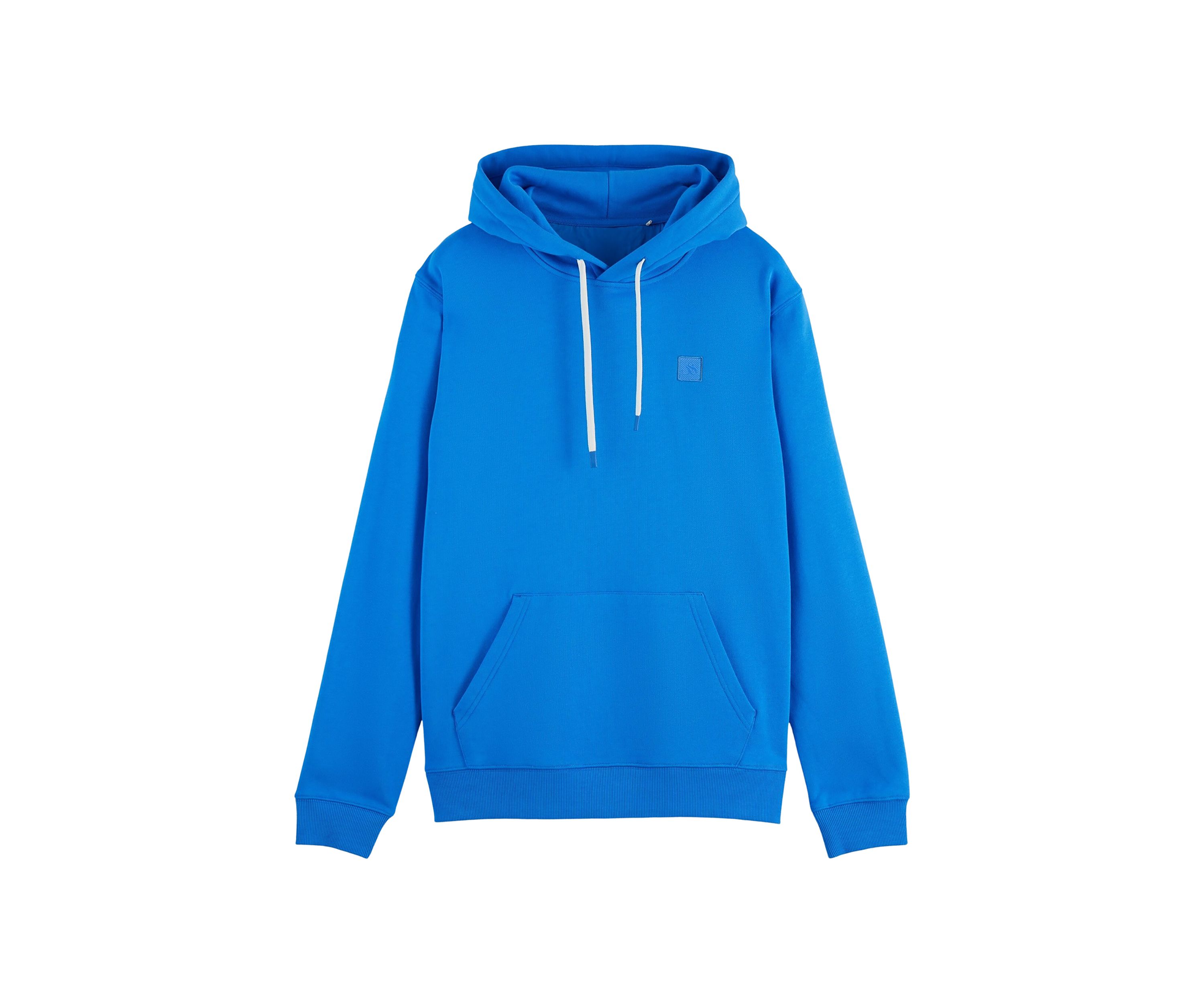 Mens Badge Logo Fleece Hoodie