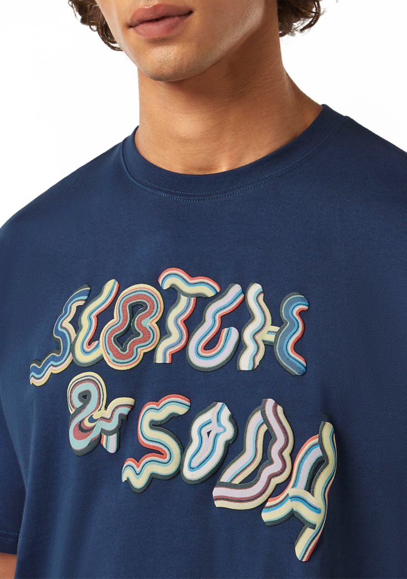 Mens Relaxed Fit Logo Graphic T-Shirt