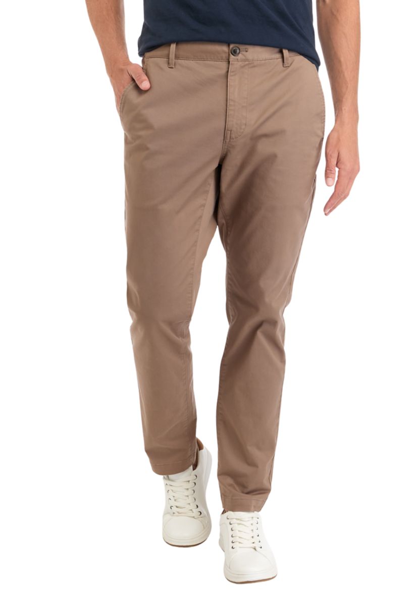 Mens Flat Front Chino Pants