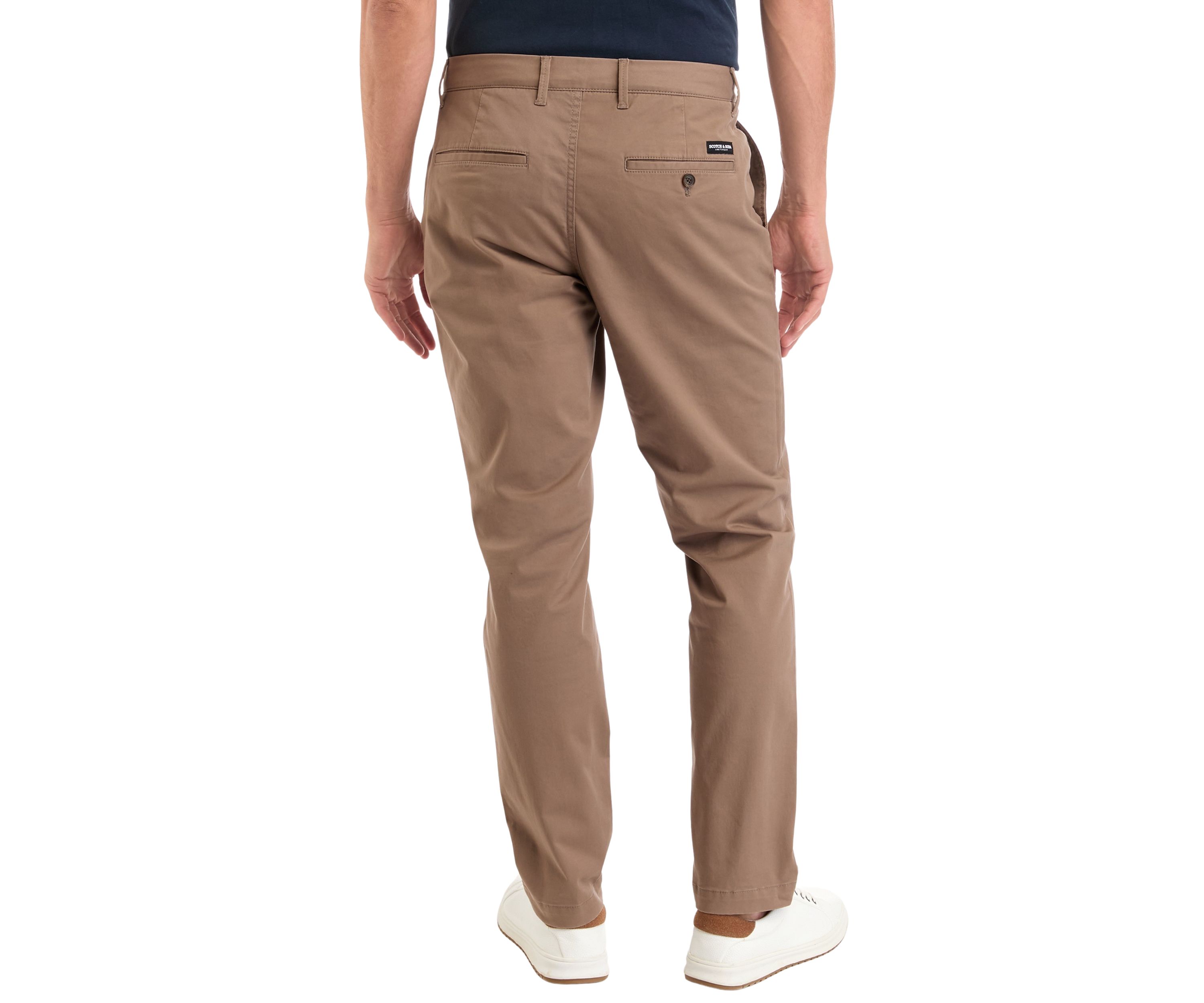 Mens Flat Front Chino Pants