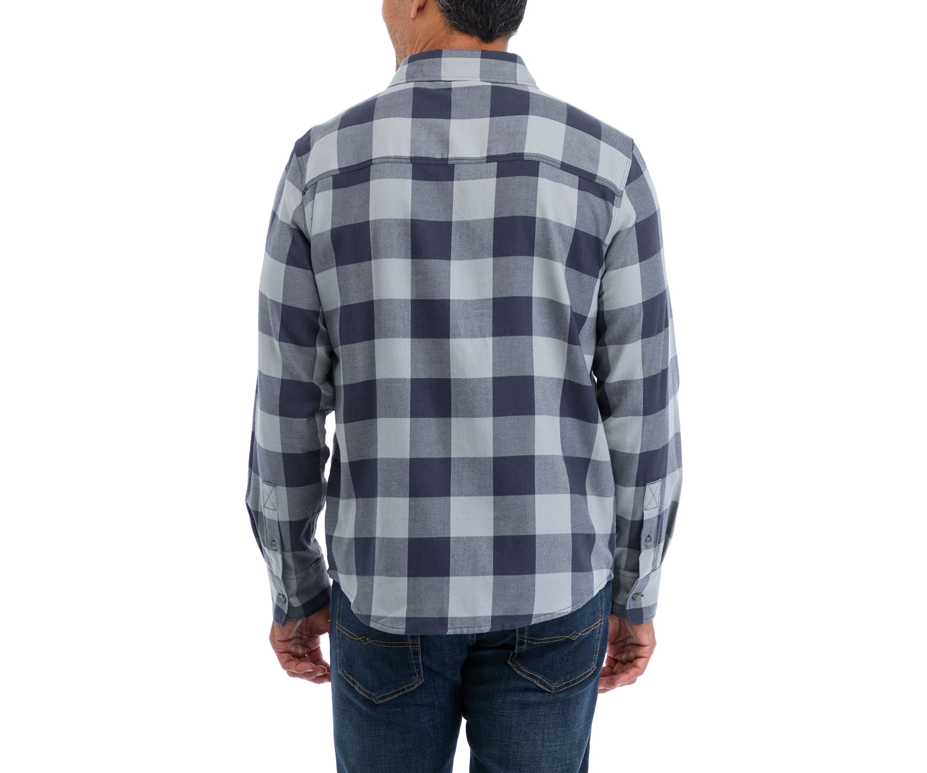 Plaid Lightweight Flannel Shirt 