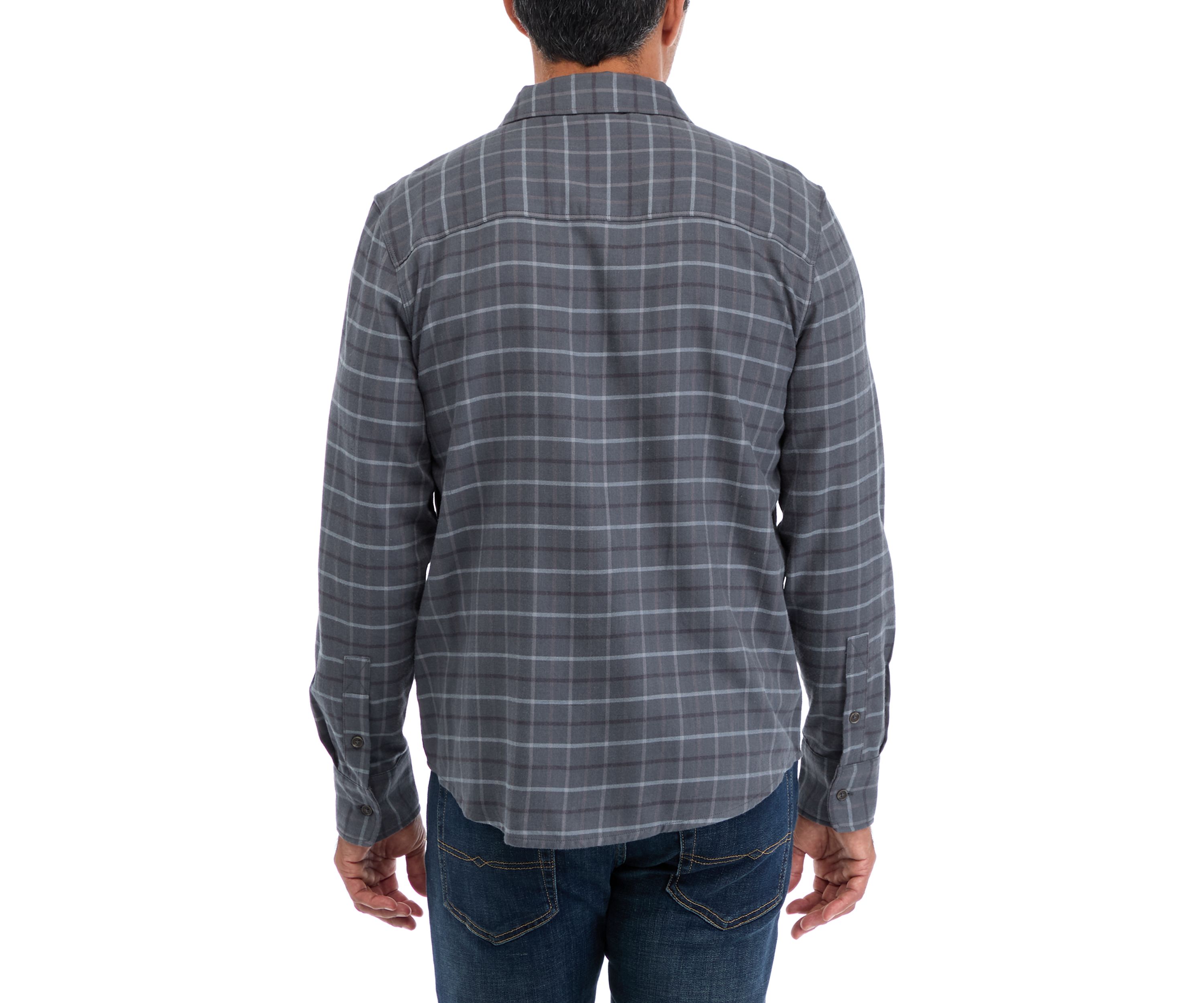   Plaid Lightweight Flannel Shirt 