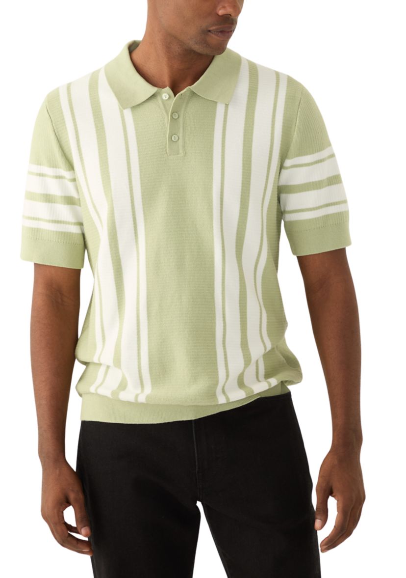 Mens Striped Polo Shirt