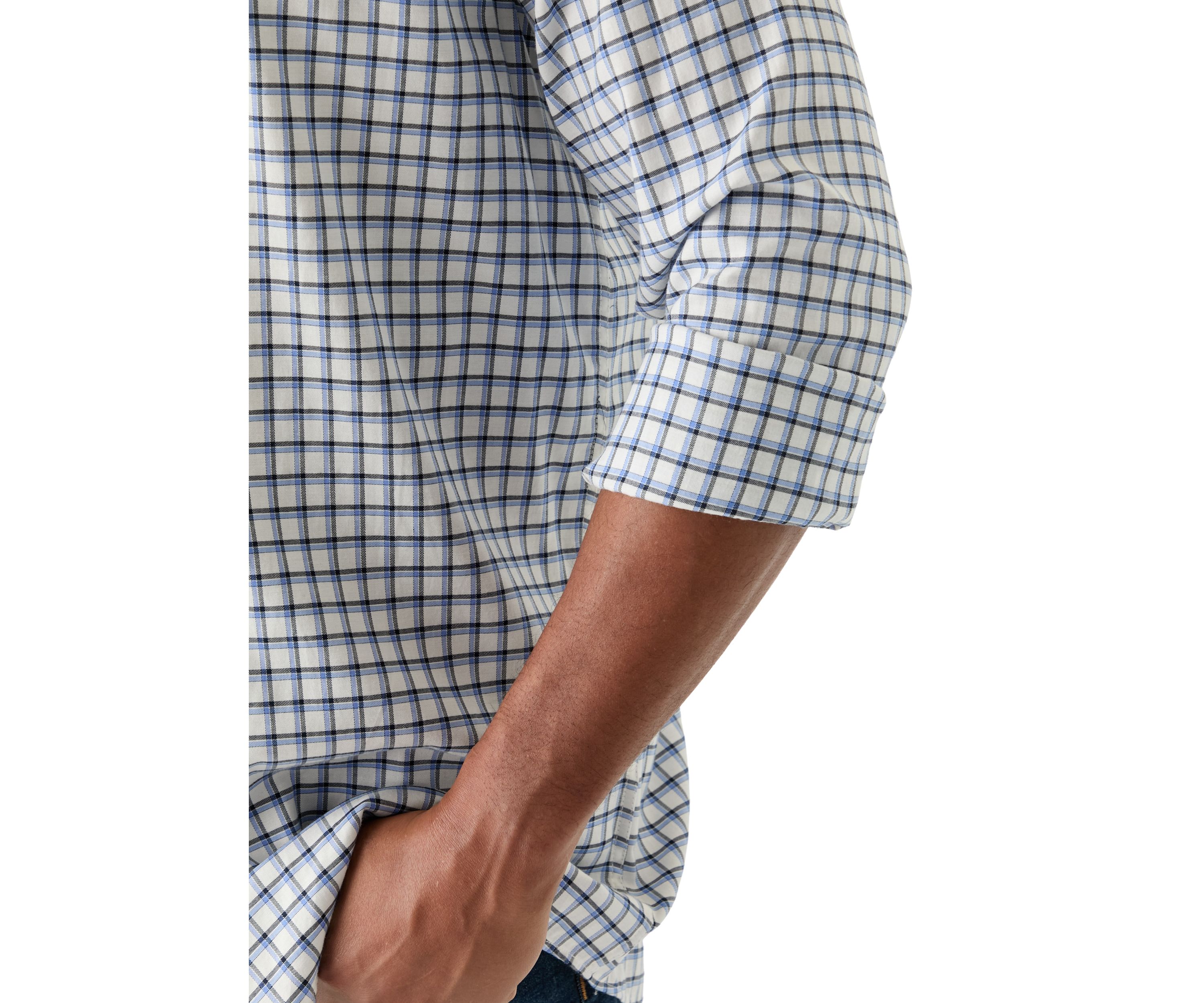 Big & Tall Long Sleeve Plaid Shirt