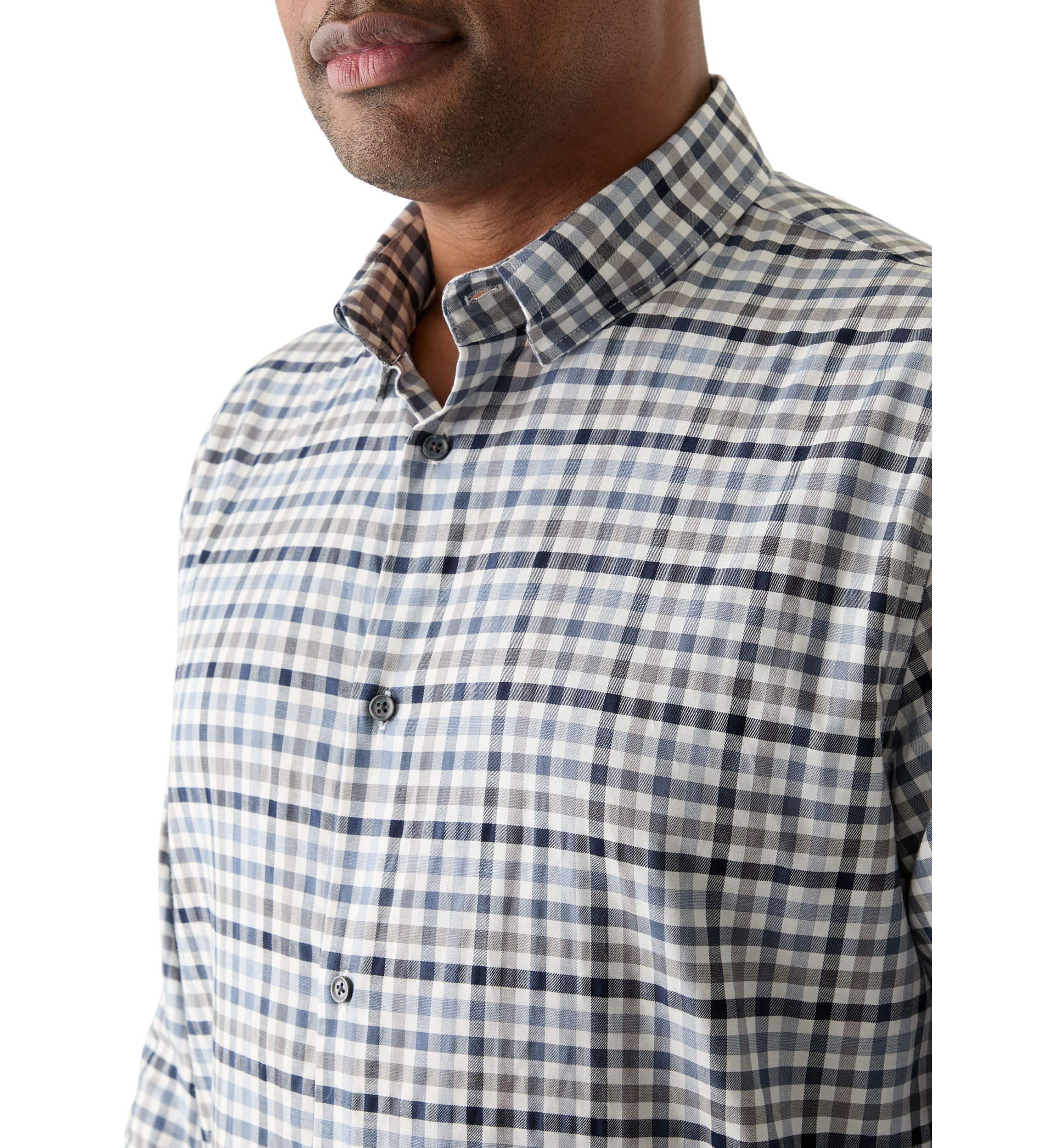 Big & Tall Long Sleeve Plaid Shirt 