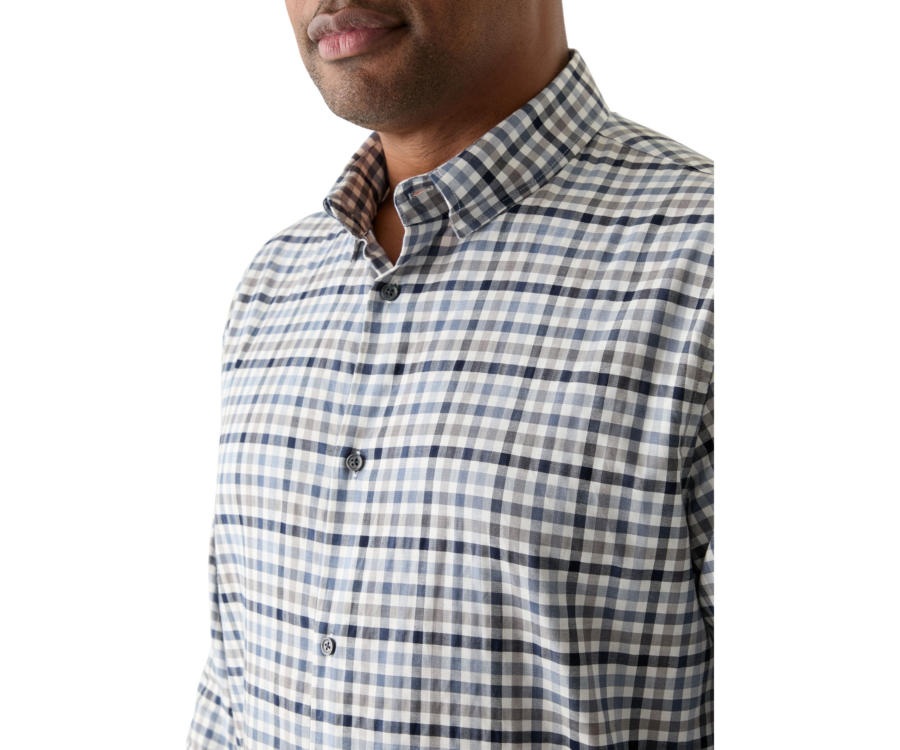 Big & Tall Long Sleeve Plaid Shirt 