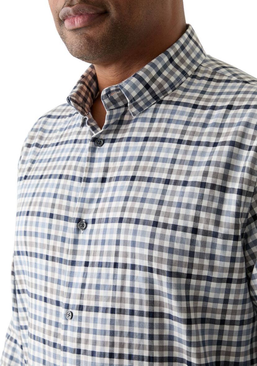Big & Tall Long Sleeve Plaid Shirt 