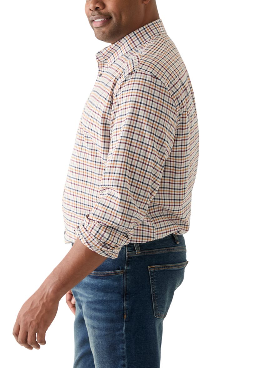 Big & Tall Long Sleeve Plaid Shirt 