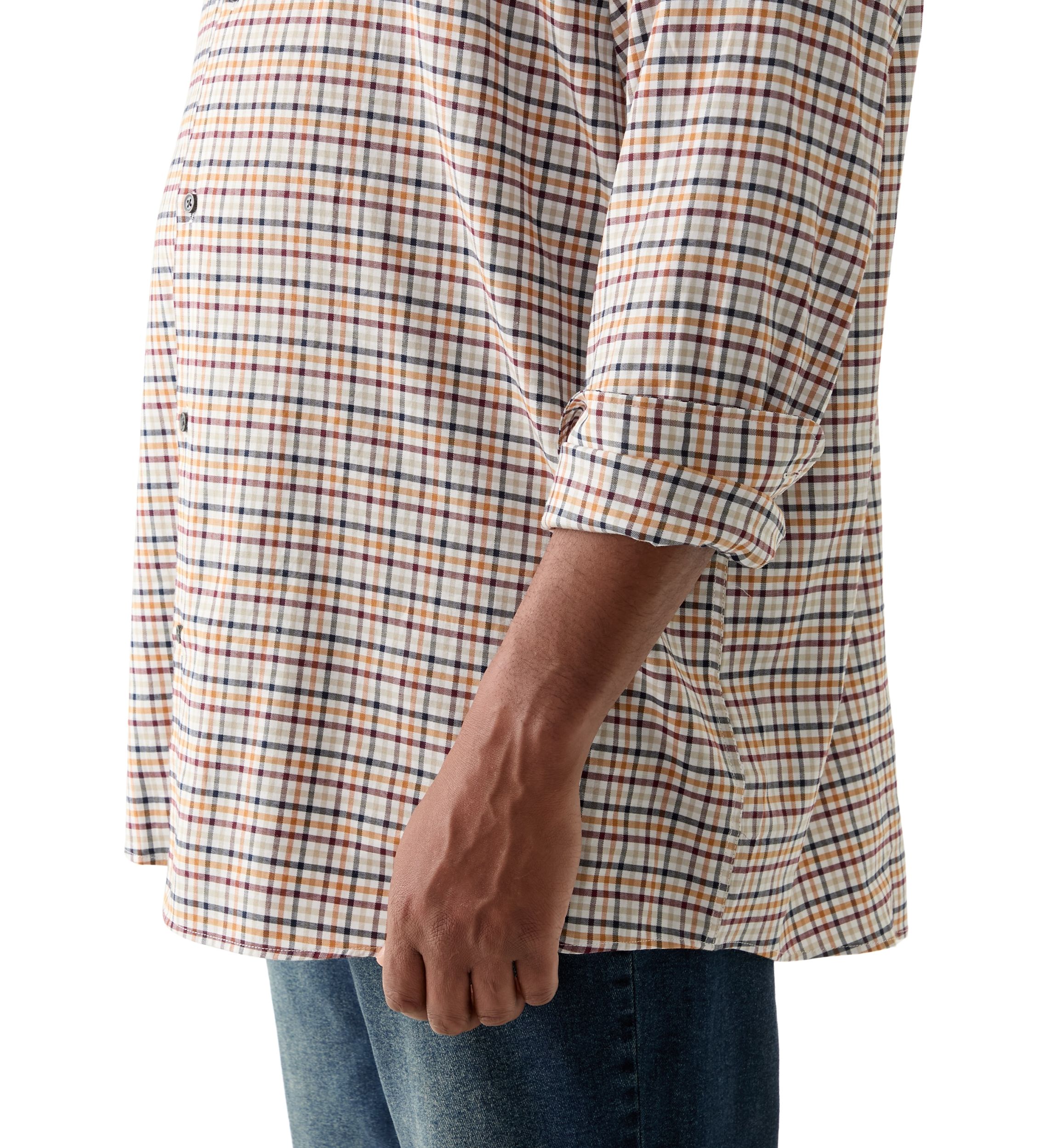 Big & Tall Long Sleeve Plaid Shirt 