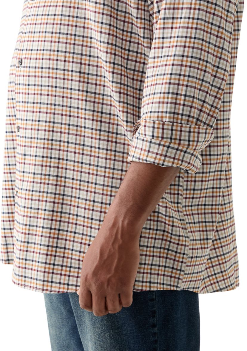 Big & Tall Long Sleeve Plaid Shirt 