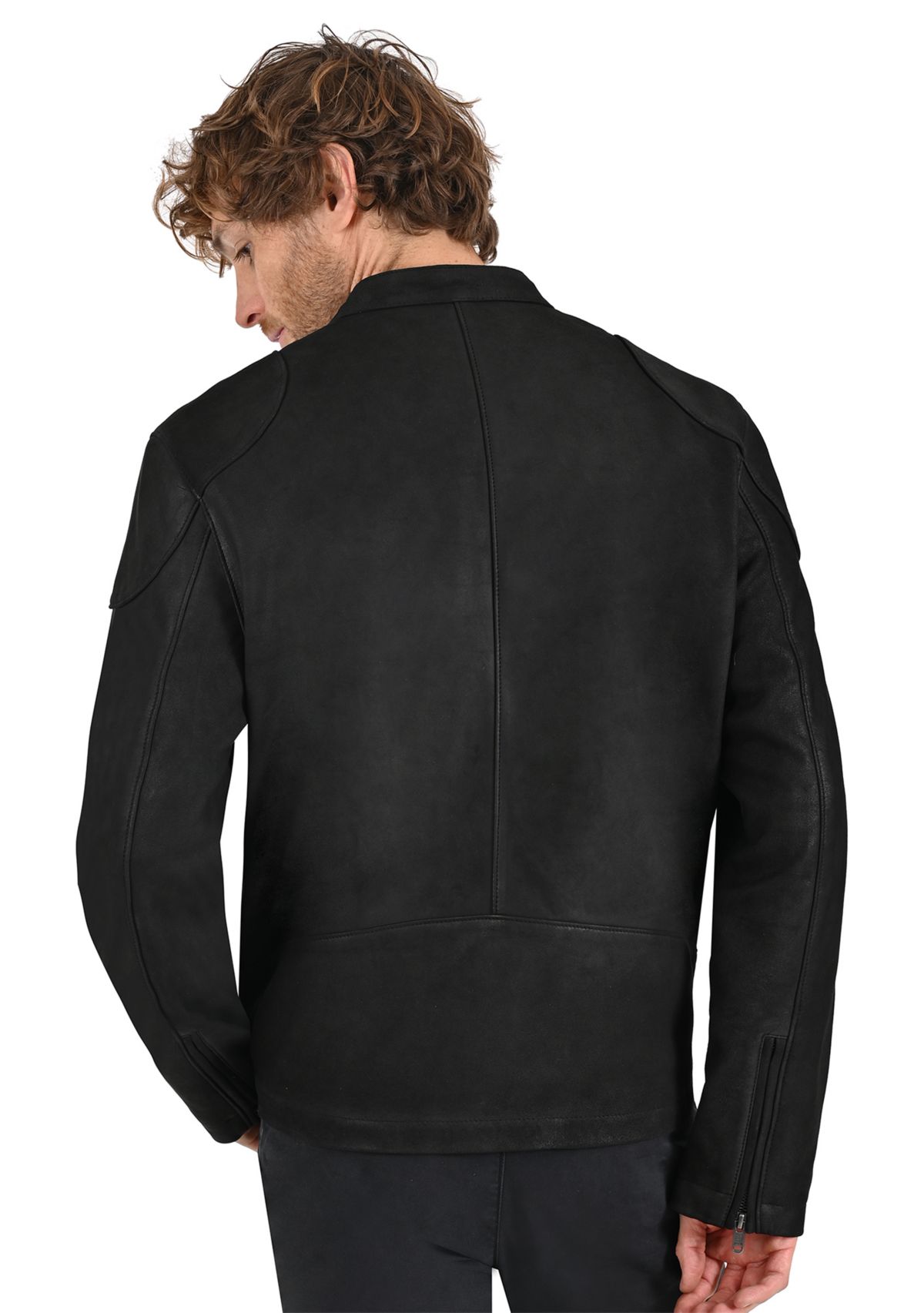 Mens Matte Racer Jacket