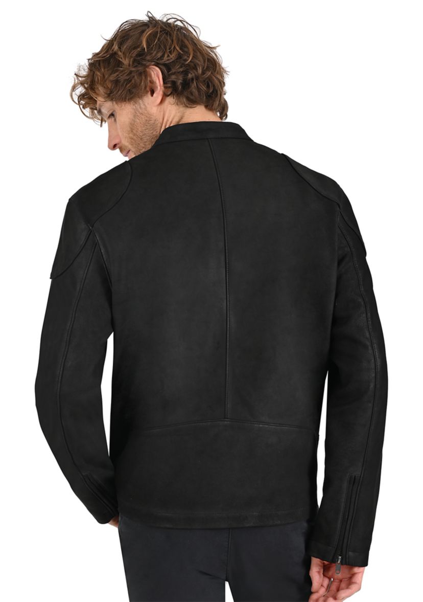 Mens Matte Racer Jacket