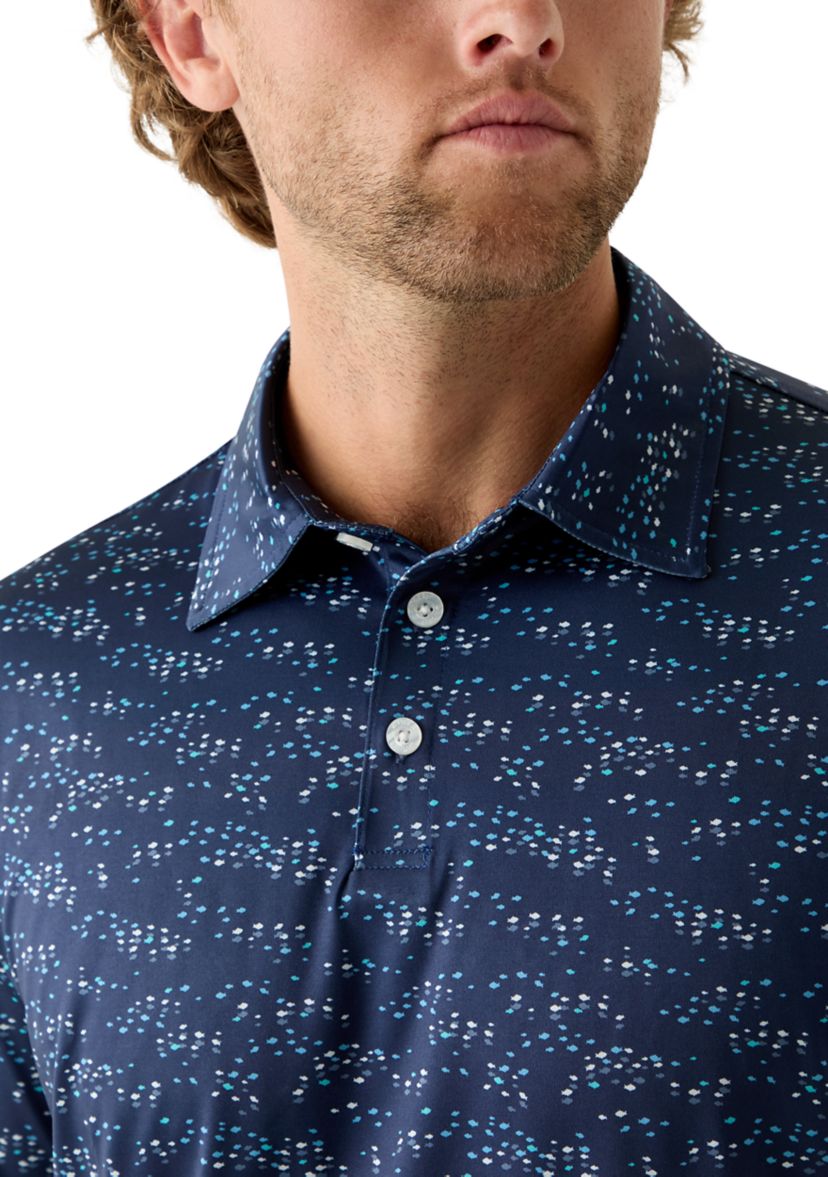 Mens All Over Print Polo Shirt