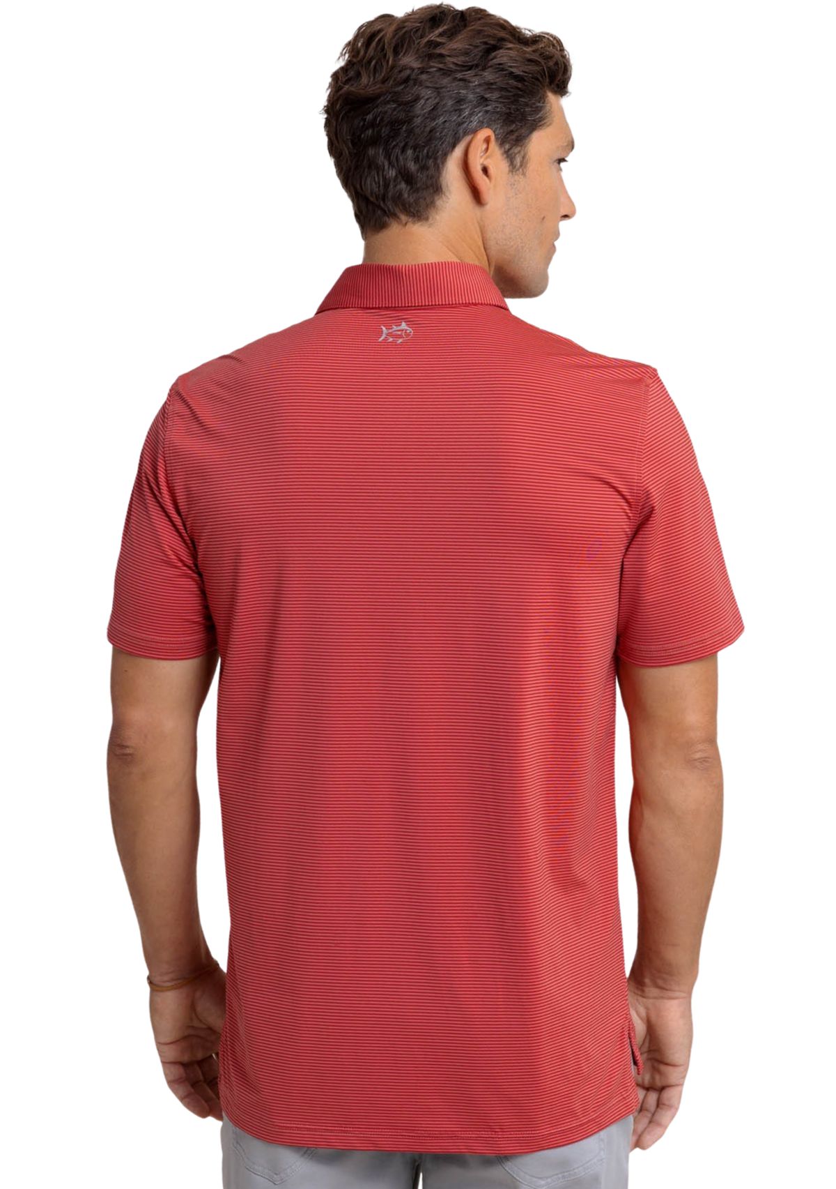 Mens Breeze Meadowbrook Stripe Polo Shirt