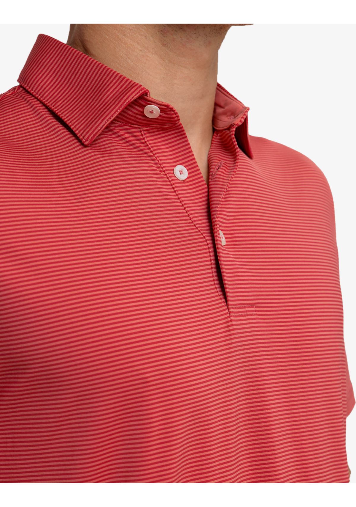 Mens Breeze Meadowbrook Stripe Polo Shirt