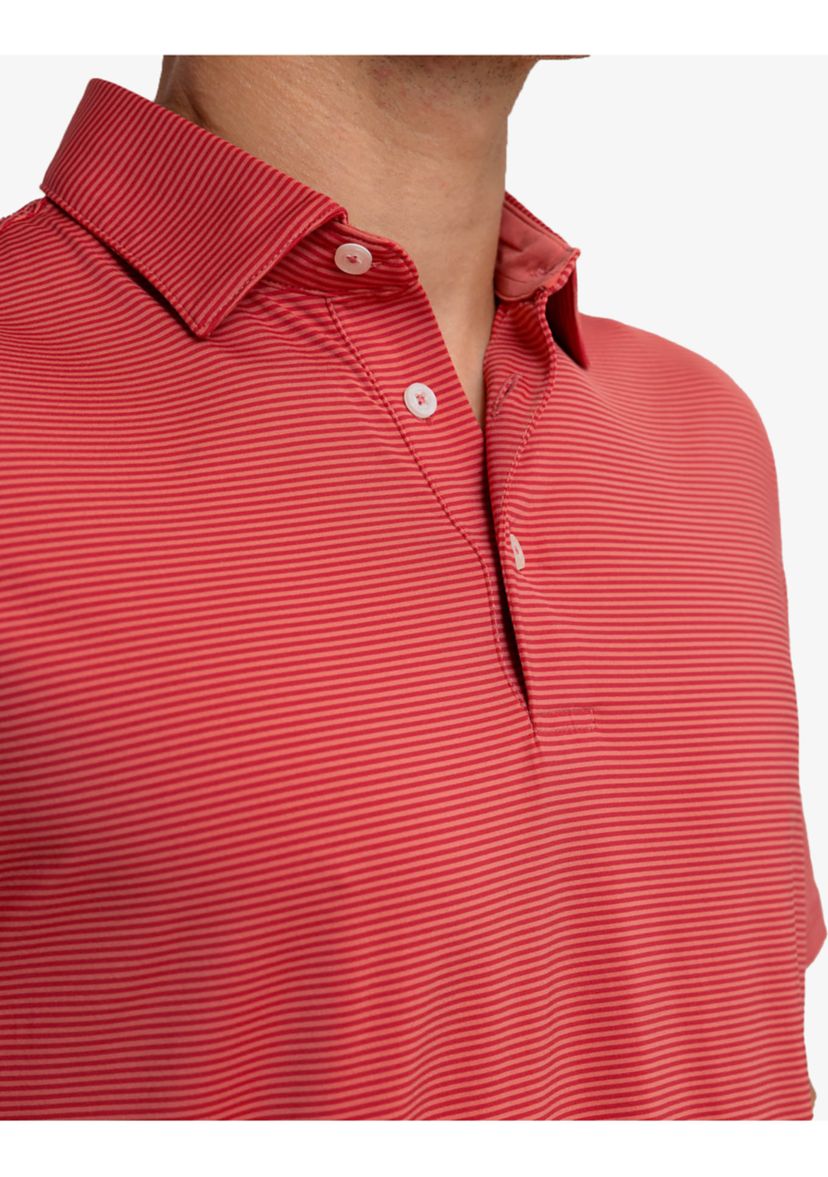 Mens Breeze Meadowbrook Stripe Polo Shirt