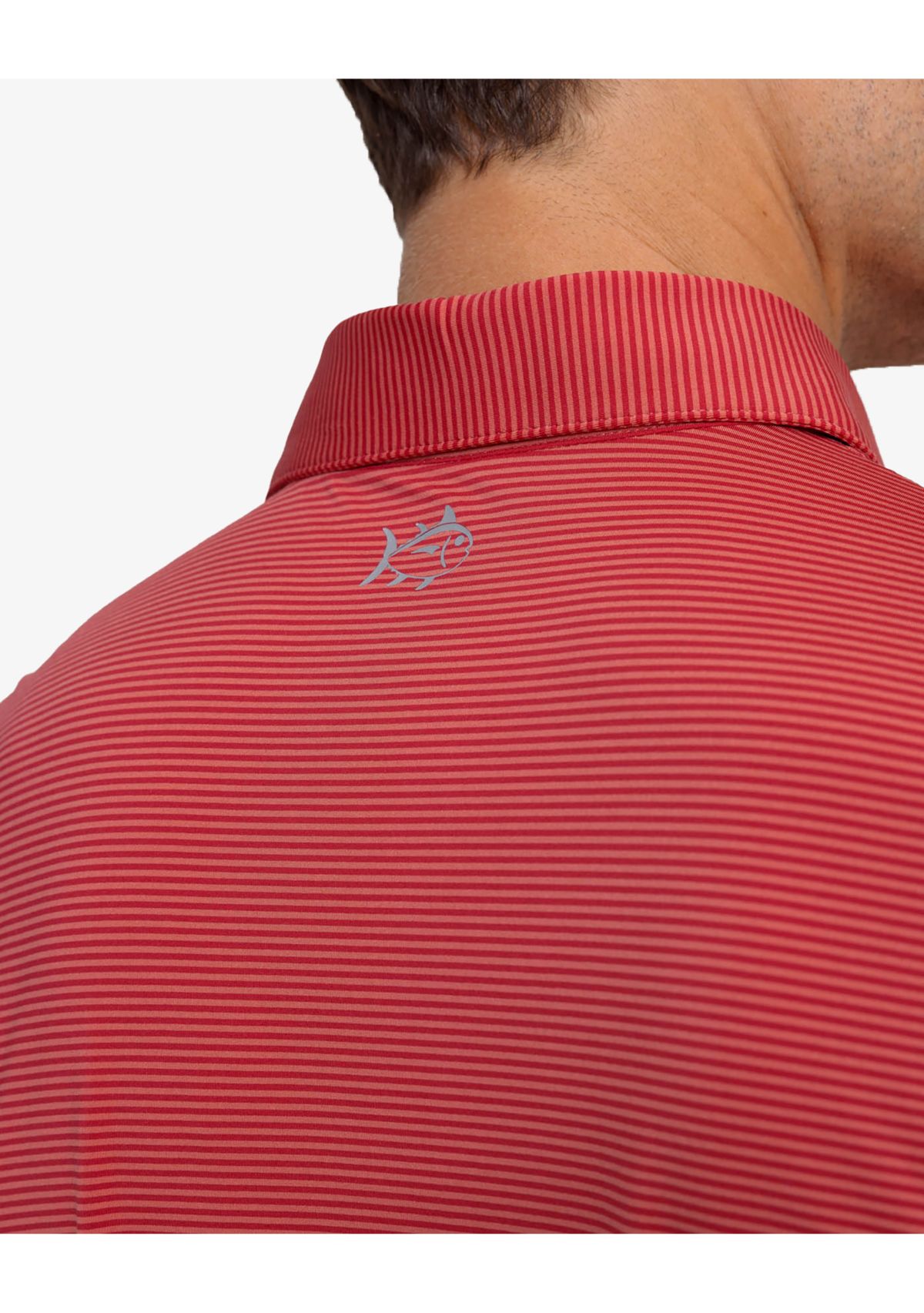 Mens Breeze Meadowbrook Stripe Polo Shirt