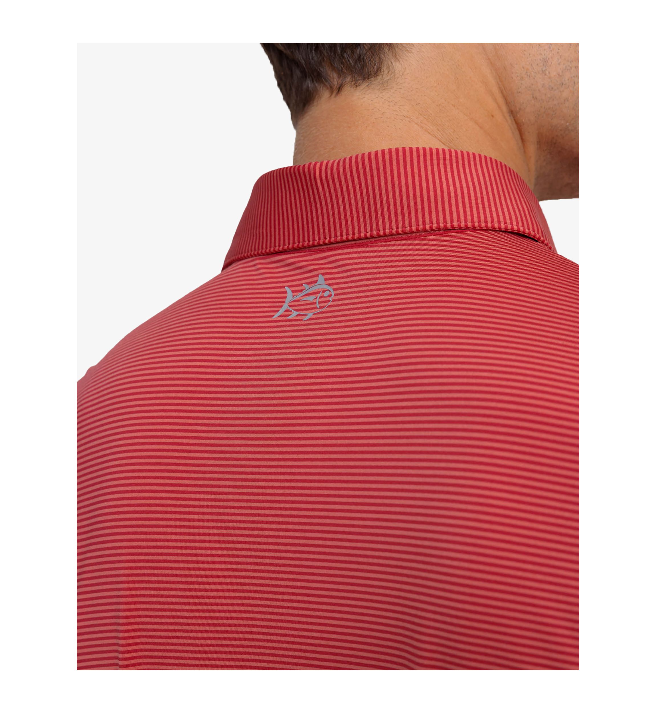 Mens Breeze Meadowbrook Stripe Polo Shirt
