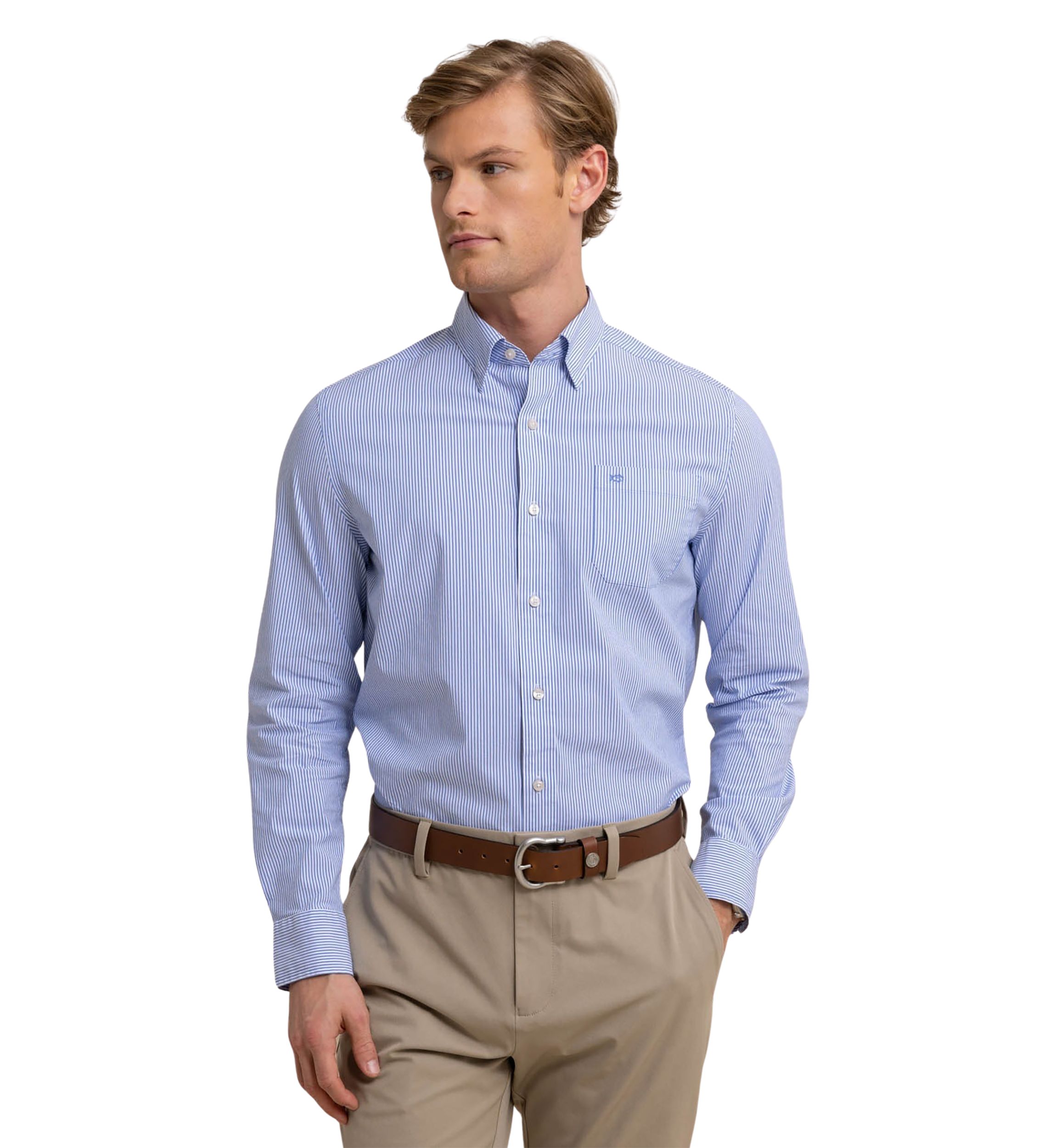 Mens Charleston Granby Stripe Shirt