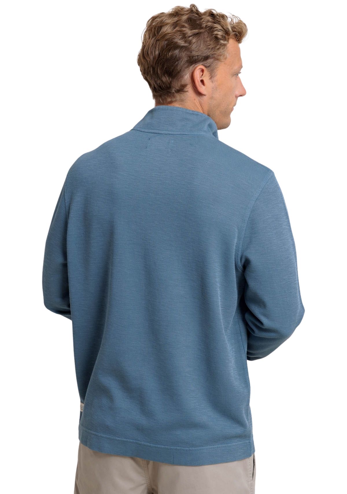 Mens Bay Berry Quarter Zip Pullover